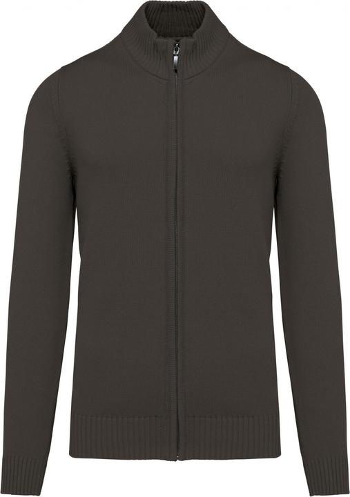 Kariban Strickjacke mit Reissverschluss (M)