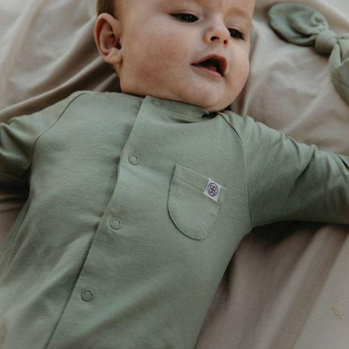 Produktbild Cloby Strampler Overall UPF + Olive Green (68, 74)