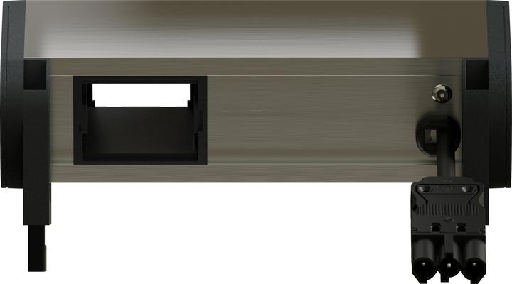 Produktbild IB Connect SUPRA Steckdoseneinheit eloxiert 1x Typ 13 1x USB-A/C 1x Leer (1 x, Typ 13, USB, 0.30 m)