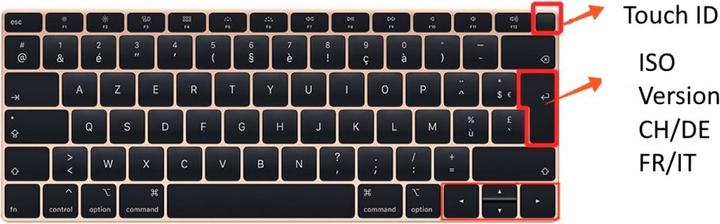 Produktbild Screenguard Tastaturschutz für Apple MacBook Air 13" Retina (2018–2020) A1932 ISO Format