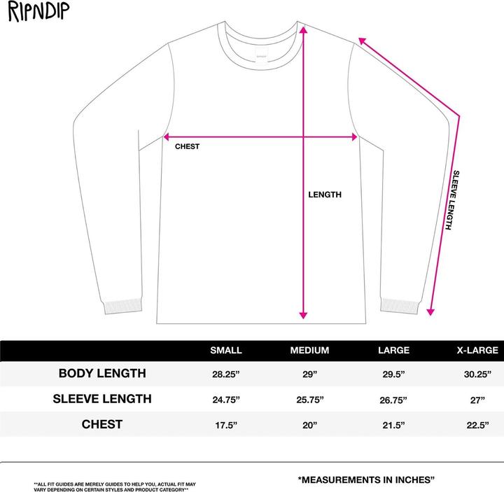 Actual product image RipnDip Lord Nermal Longsleeve (L)