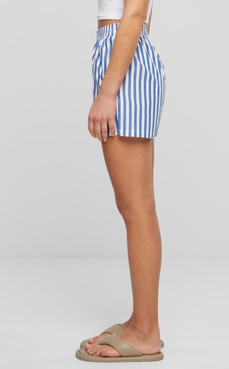 Actual product image Urban Classics Ladies Striped Shorts - 137883 (XXL)