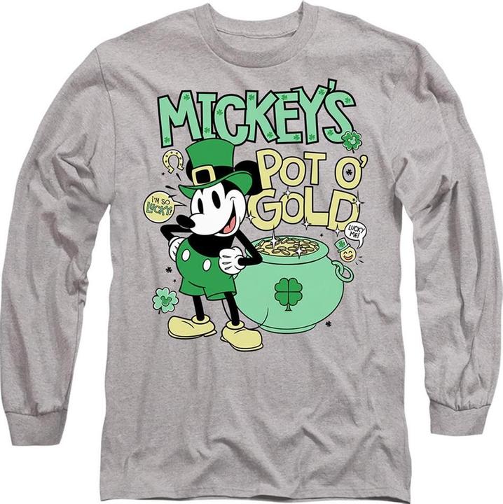Produktbild Mickey Mouse Pot O Gold TShirt St PatricksTag (S)