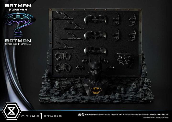 Actual product image Prime 1 Studio Batman Forever Museum Masterline Series Statue 1/3 Batman Gadget Wall 49 cm