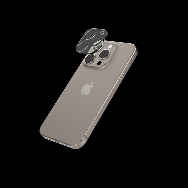 Actual product image Zagg InvisibleShield iPhone 15 Pro / Pro Max Camera Lens Protection Glass Elite (1 Piece, Apple iPhone 15 Pro)
