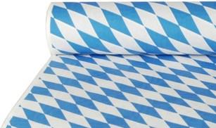 Image du produit Papstar Nappes en papier avec gaufrage "bleu bavarois". (100 x 5000 cm)
