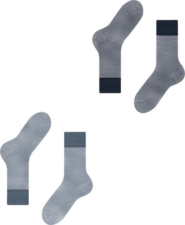 Produktbild Esprit Allover Stripe 2-Pack Herren (2er Pack, 43 - 46)