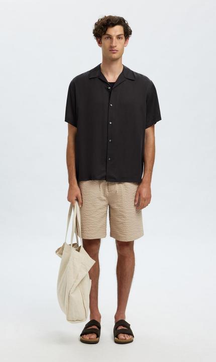 Actual product image Selected Homme Seersucker Shorts (XL)