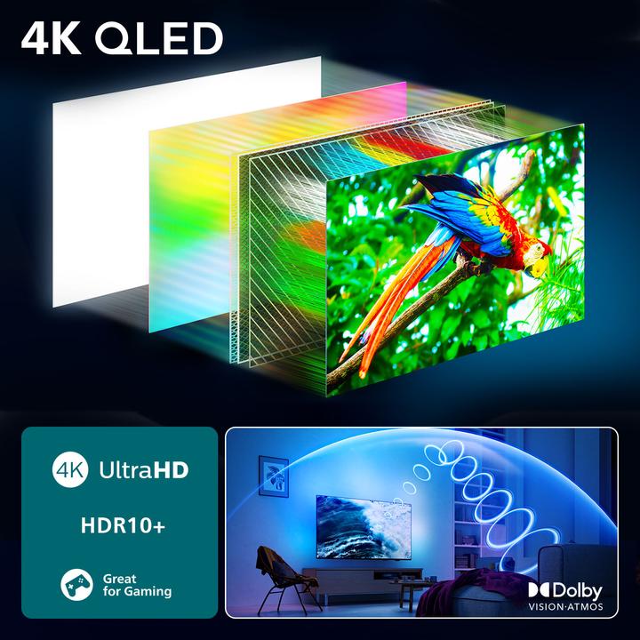 Produktbild Philips 65PUS9000/12 (65", PUS9000, QLED, 4K, 2025)