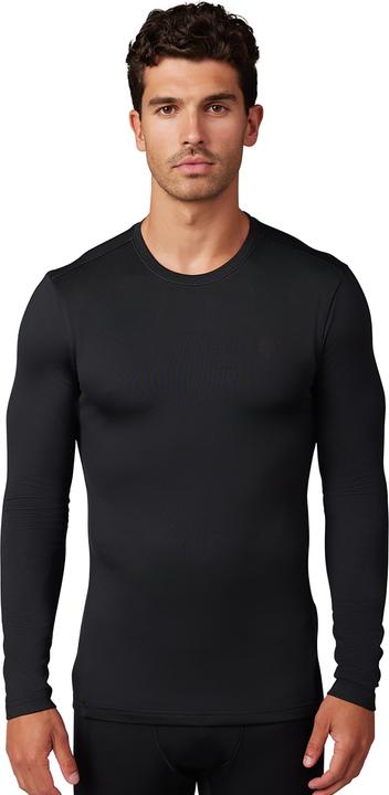 Fox Tee 23 Tecbase Fire Ls Shirt Blk S (S)