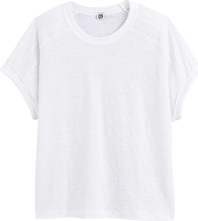 La Redoute Collections T-Shirt aus Leinen mit Rundhalsausschnitt (S)