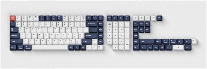 Keychron Key DouShot PBT Bu/Bk/Wh Full OEM US T6