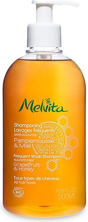 Melvita Shampoo Frequent Wash (500 ml, Liquid shampoo)