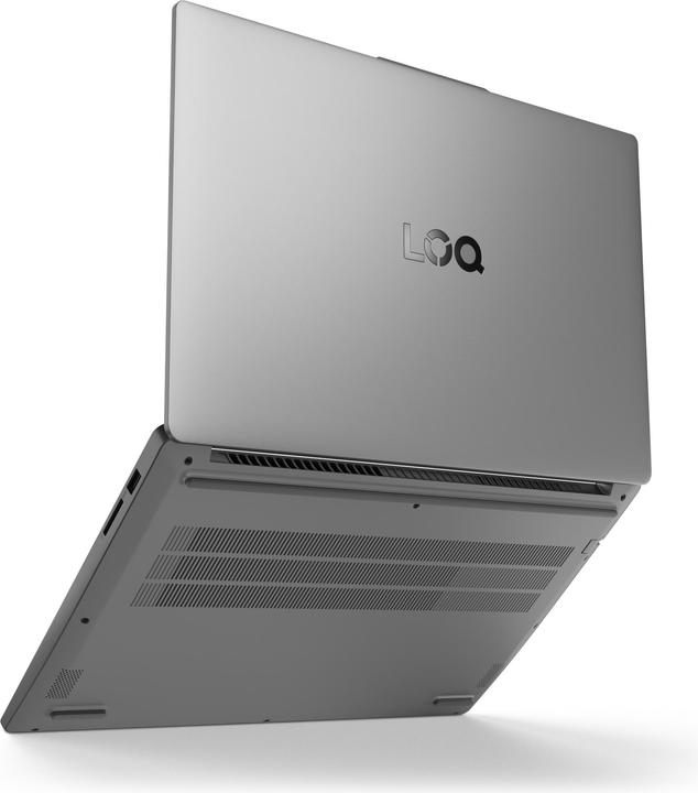 Actual product image Lenovo LOQ 15 (83LK008TGE) (grey, Intel® Core? i5-12450HX, NVIDIA GeForce RTX 4050, 16 GB DDR5, 512