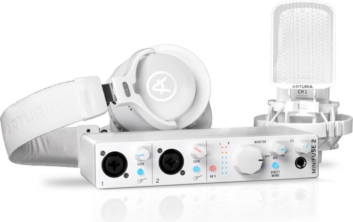Actual product image Arturia MiniFuse Recording Pack White