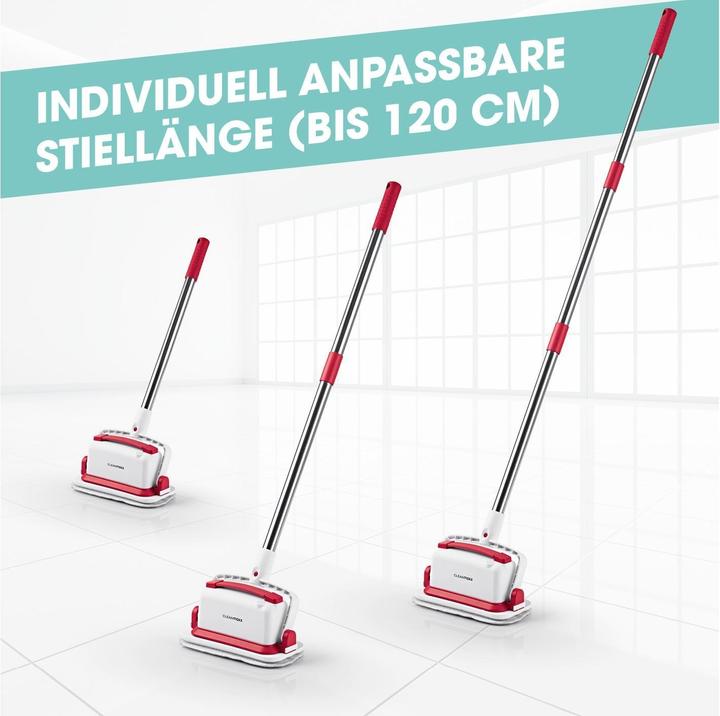 Immagine prodotto CleanMaxx Spazzola di pulizia Incl. 3 attacchi, 4 V USB-C (1 pz.)