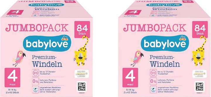 dm babylove Premium-Windeln