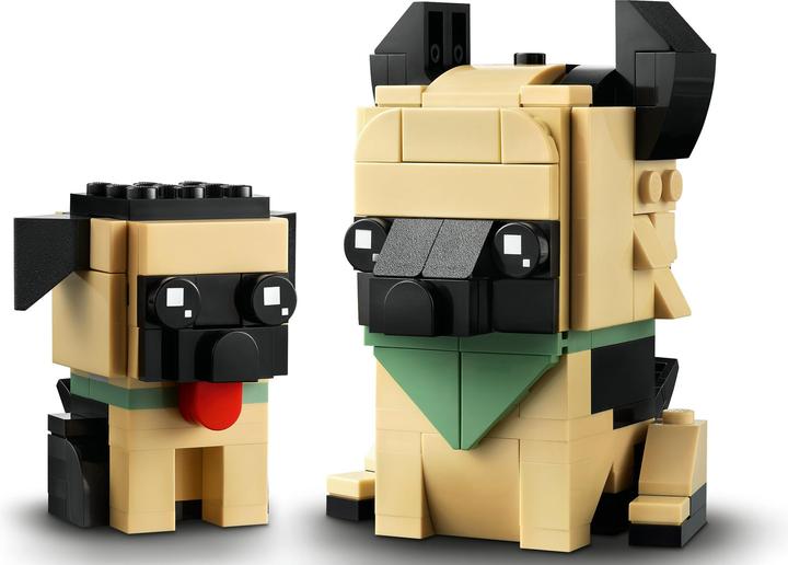Actual product image LEGO German Shepherd (40440, LEGO Brickheadz)