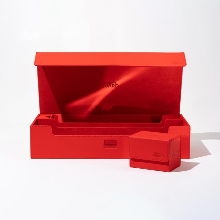 Produktbild Ultimate Guard Kartenbox XenoSkin Superhive 550+ Rot