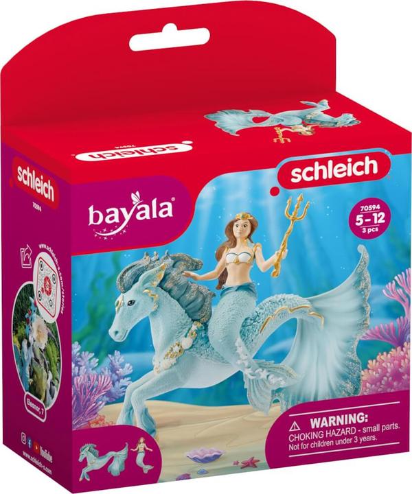 Produktbild Schleich Meerjungfrau-Eyela auf Unterwasserpferd