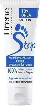 Label énergétique Lirene Strongly Moisturizing Foot Cream 10% Urea 75ml (Bain de pieds, 75 ml)