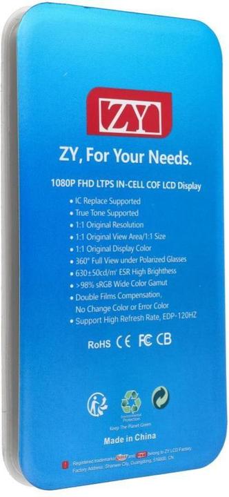 Produktbild OEM LCD display! LCD Screen iPhone 13 Pro with digitizer black (ZY-LTPS) IC Transferable (Display, iPhone 13 Pro)