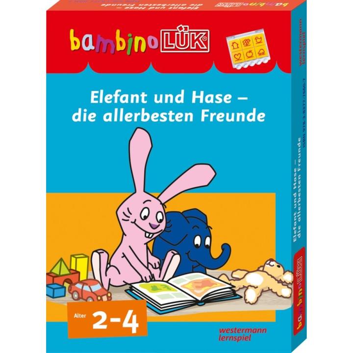 Produktbild bambinoLÜK-Set. Elefant und Hase - die allerbesten Freunde (Deutsch)