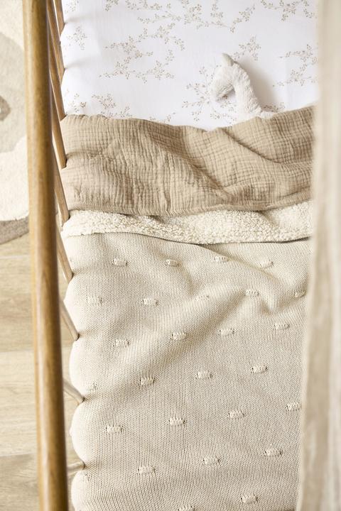 Image du produit Meyco Knots teddy couverture de bébé