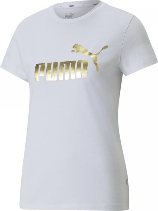 Actual product image Puma ESS+ Metallic Logo Tee (XS)