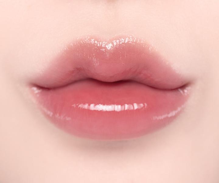 Actual product image Laka Jelling nude gloss 303 Peach ring (303 Peach ring)