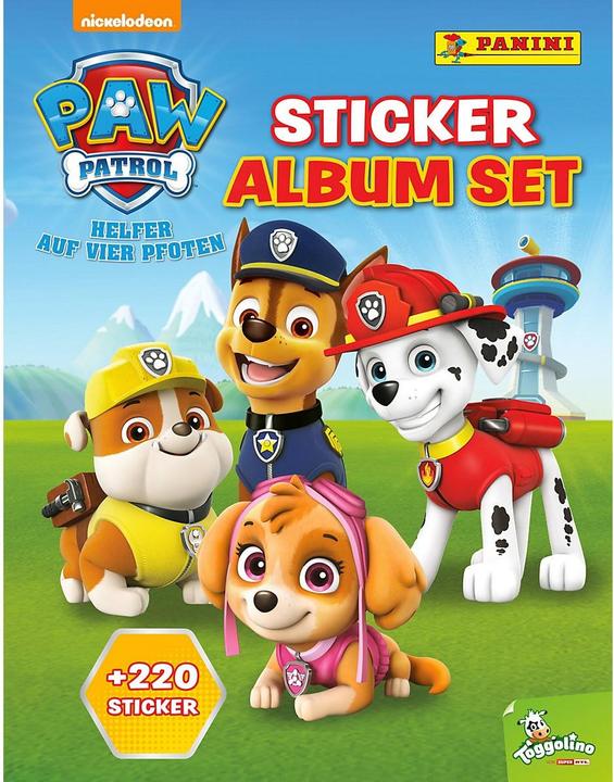 Produktbild Panini Paw Patrol Sticker Album Set