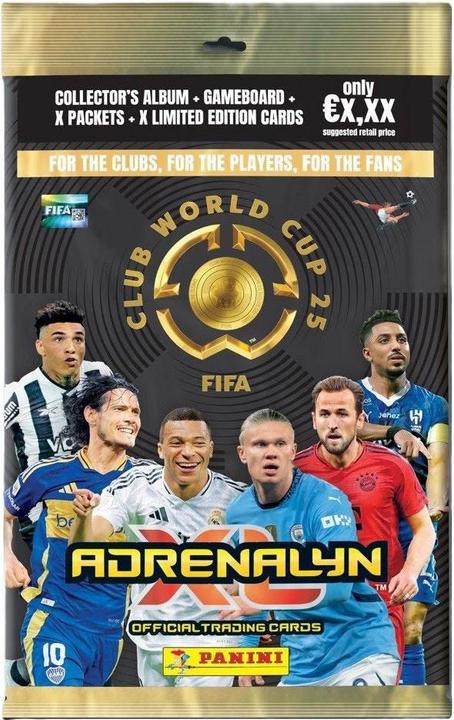 Panini FIFA Club World Cup 2025 Trading Card Collection -Starterpack (Deutsch, Booster Pack)