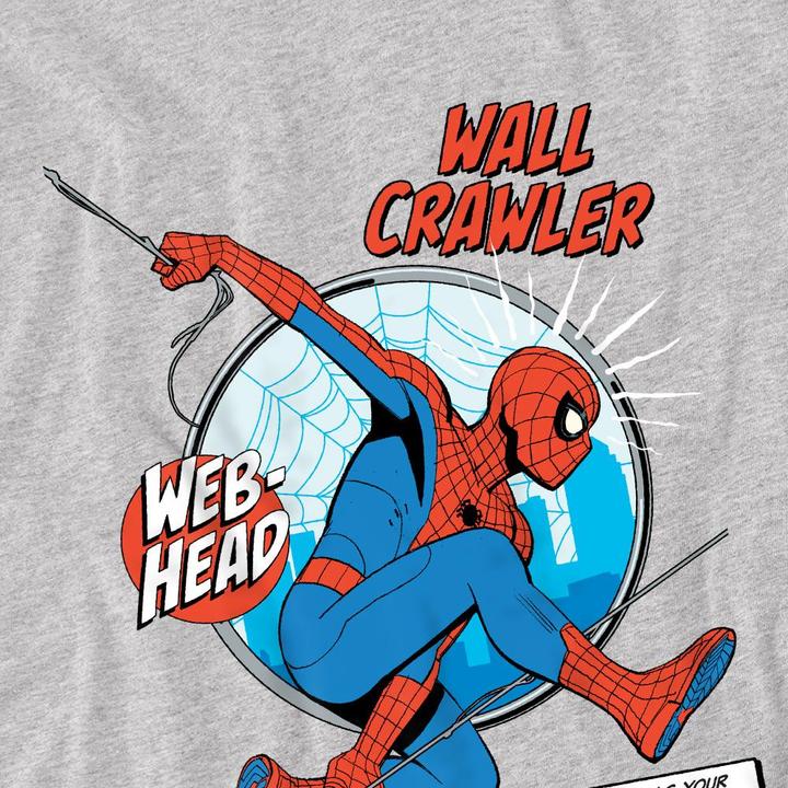 Immagine prodotto Spiderman Wall Crawler Maglietta Bambini (128)
