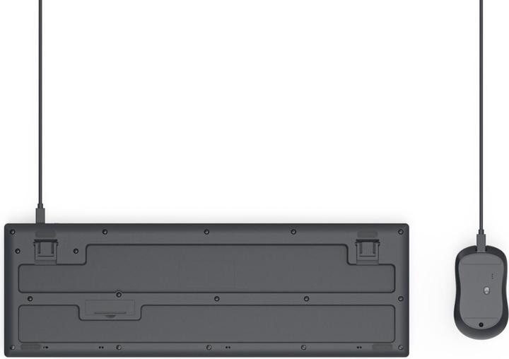 Produktbild Hama USB-Tastatur-Maus-Set CKM-200 kabelgebunden Media-Tasten SW QWERTZ (DE, Kabelgebunden)