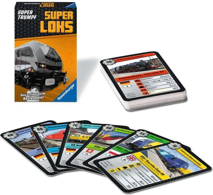 Image du produit Ravensburger Super locomotives (Allemand)
