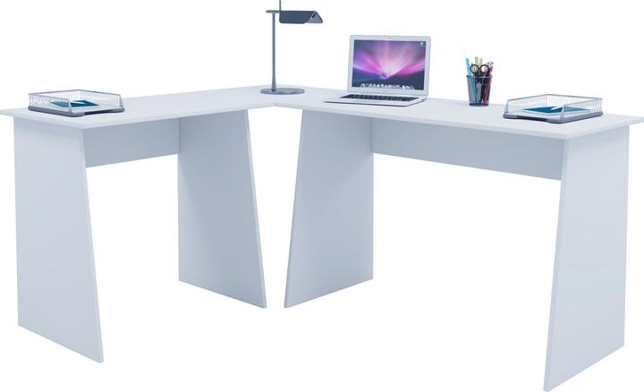 Actual product image VCM Wood corner desk computer table Masola (80 x 50 x 74 cm, 110 x 50 x 74 cm)