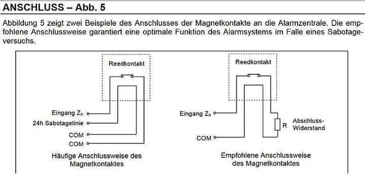 Produktbild Satel Frontaler Reed-Schalter mit Sabotageschaltung (S-2)