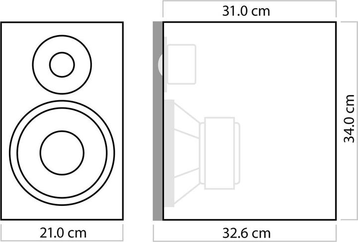Produktbild Nubert nuBoxx B-40 (1 Paar, 220 W)