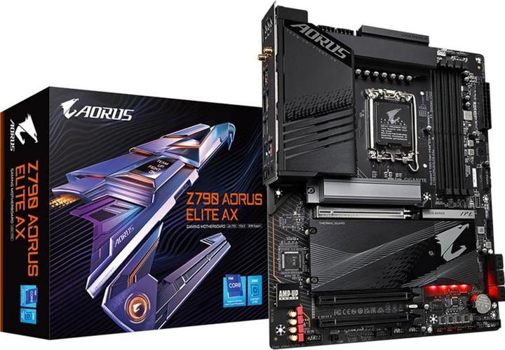 Actual product image Gigabyte Z790 AORUS ELITE AX (LGA 1700, Intel Z790, ATX)
