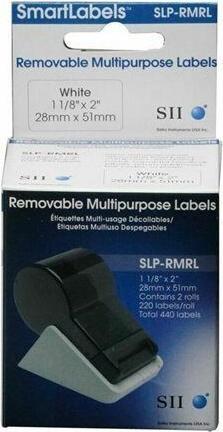 Actual product image Seiko SLP-RMRL 28 x 51mm 2 ROLLS (5.10 cm)