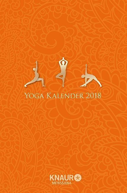 Actual product image Yoga calendar 2018