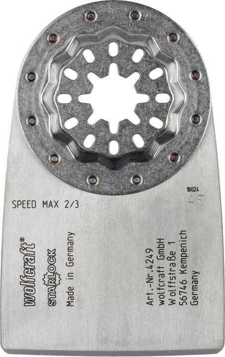 Produktbild wolfcraft wolfcraft 1 Schaber HCS, SL, 52 mm