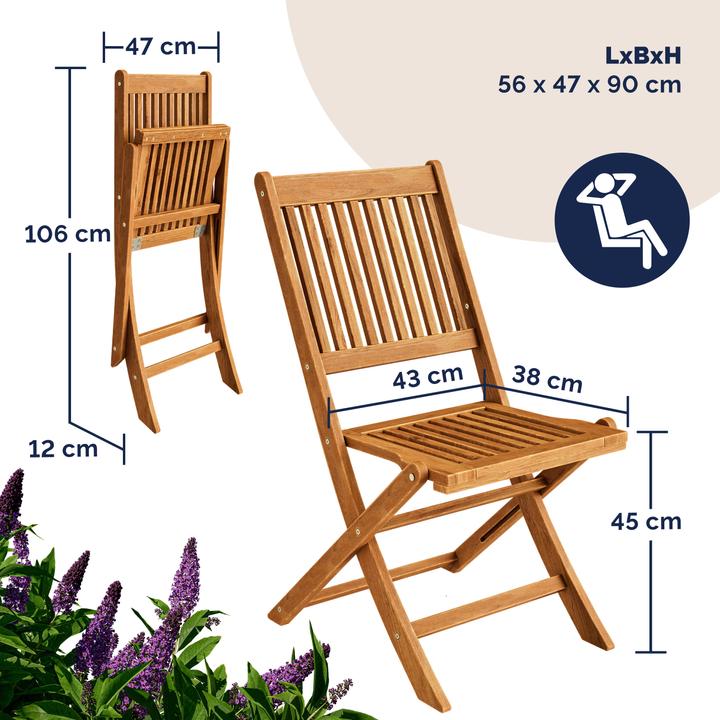 Produktbild Casaria Sitzgruppe (70 cm)