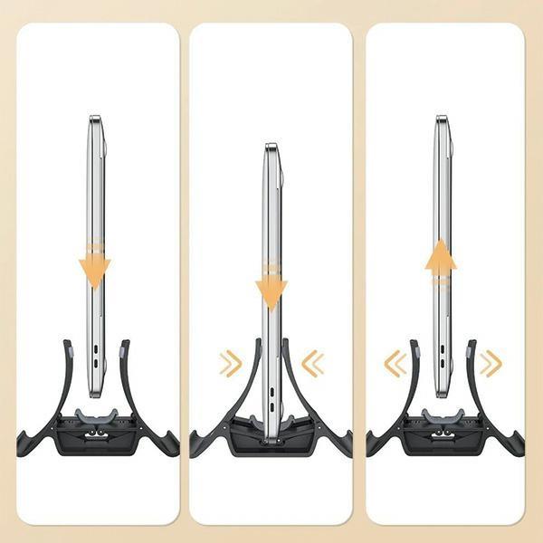 Actual product image Awei grawitacyjny stojak na laptop X32 czarny/black
