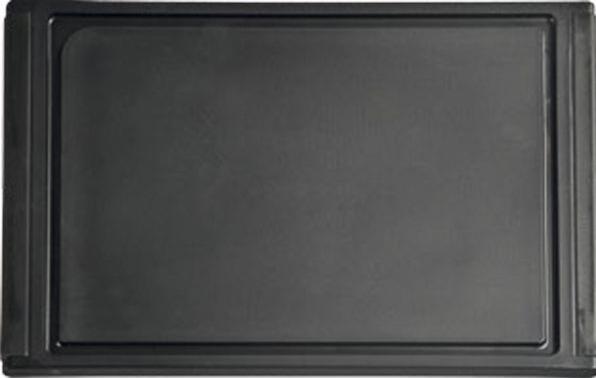 Siemens Schneidbrett Kunststoff, schwarz, mit Saftrille