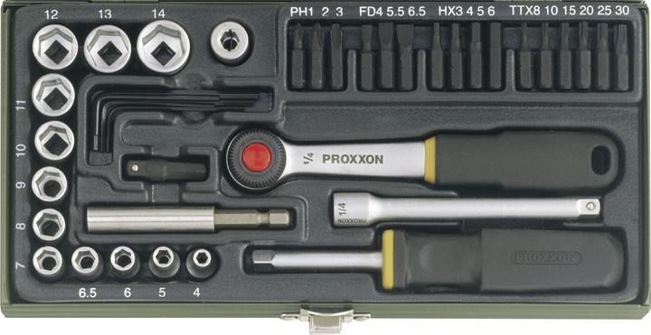 Proxxon Steckschlüssel-Bit-Einsatz-Set (1/4")