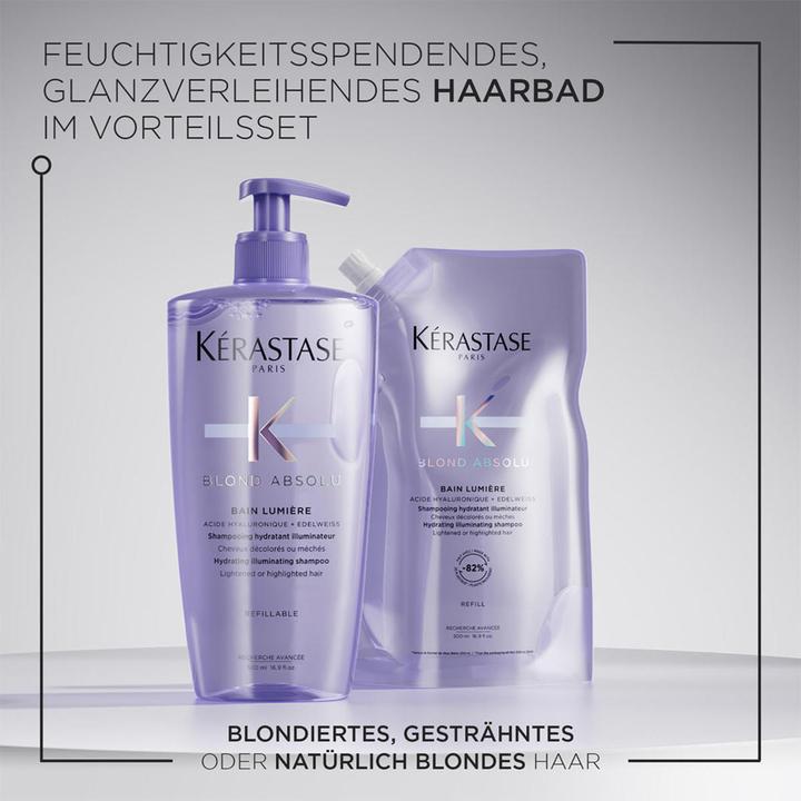 Actual product image Kérastase Blond Absolu refill set (1000 ml, Liquid shampoo)
