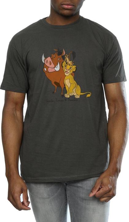 Immagine prodotto The Lion King Classic Maglietta Simba Timon & Pumba Uomo (XL)