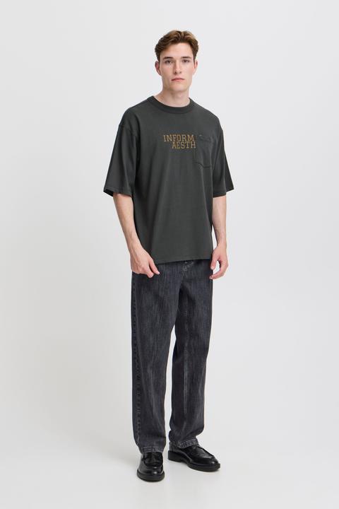 Produktbild Casual Friday CFTUE tee with print and chestpocket 20505315 (L)