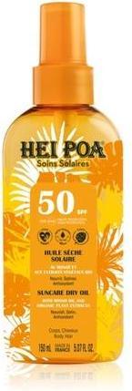 Image du produit Hei Poa Huile de Monoï de Tahiti SPF 50 150 ml - Huile de bronzage sèche (Huile solaire, SPF 50, 150 ml)